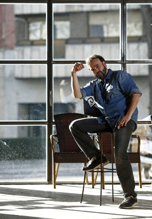 Liberto Rabal debutó en el cine con su abuelo Paco Rabal en 'Los santos inocentes'. :: óscar chamorro