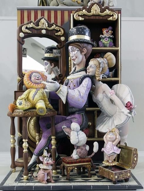 Ninot Indultat Infantil 2016: Sueca-Literato Azorín salva de la llamas a su circo ruso