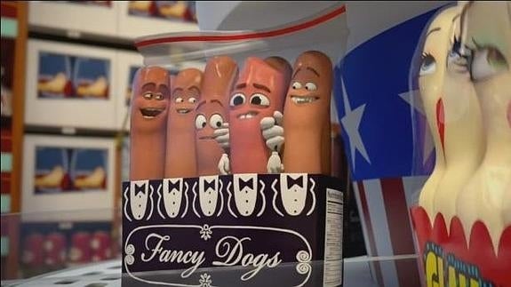 Fotograma de 'Sausage Party'.