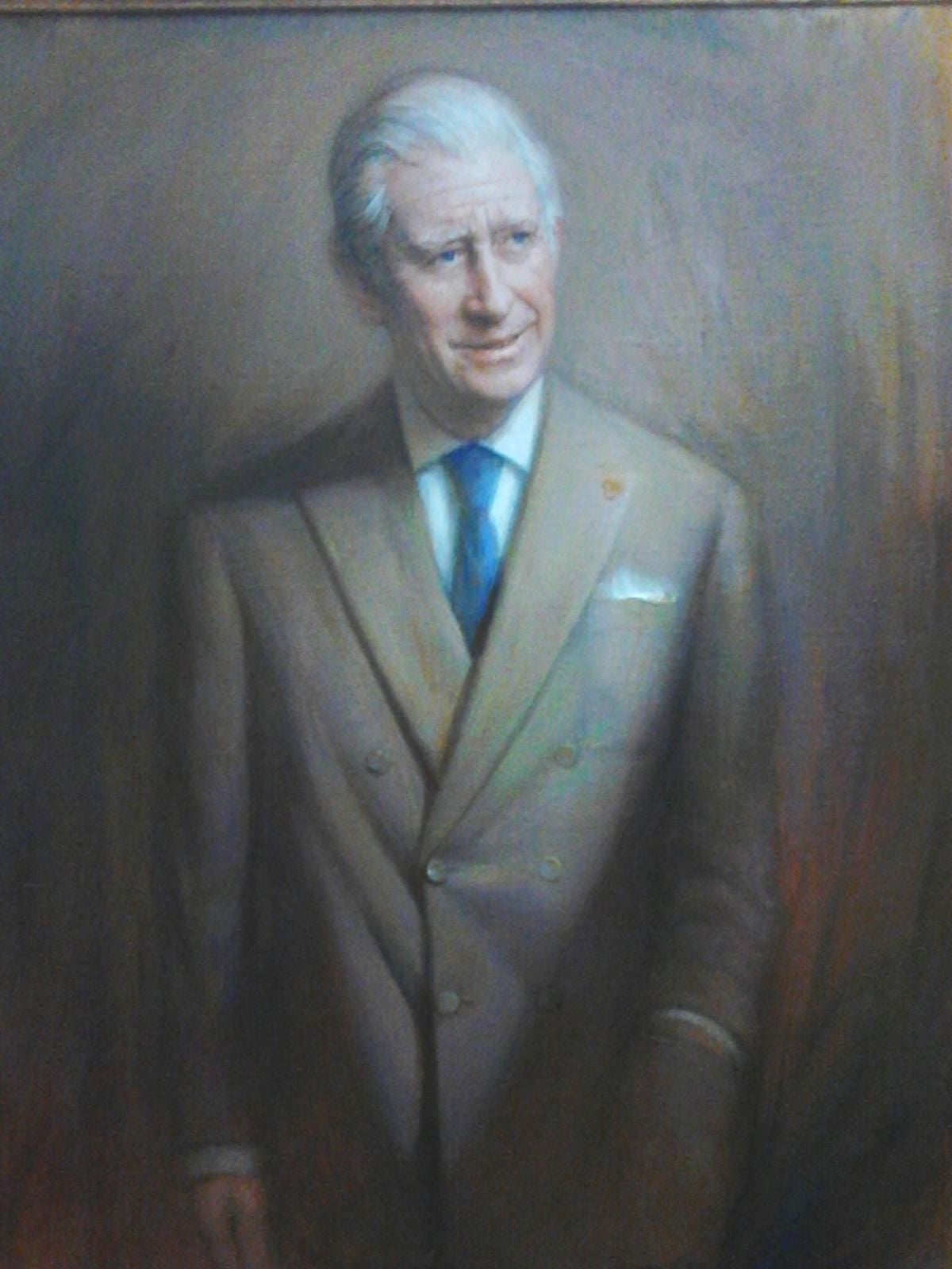 El retrato del  ilustre  Príncipe de Gales.