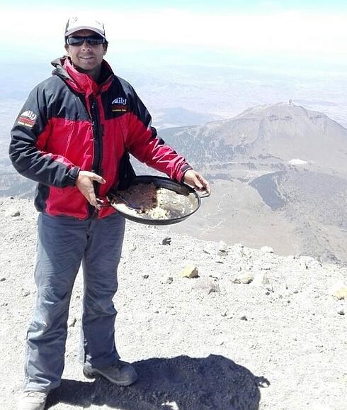 La paella llega al cielo