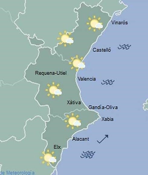 Previsión del tiempo para hoy, domingo 10 de abril: La semana arranca con posibles lluvias débiles