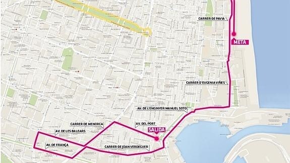 14.000 corredoras en la Carrera de la Mujer de Valencia