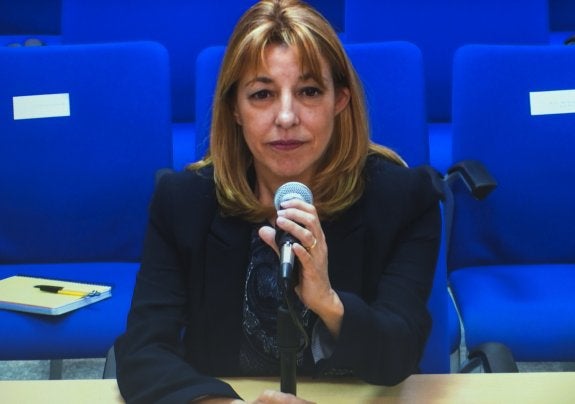 La exconsellera Trini Miró. :: LP