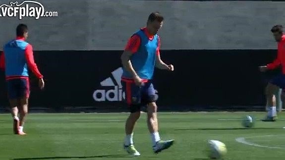 Cheryshev, hoy en Paterna. 