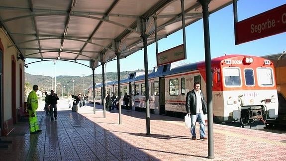 La estación de Segorbe, en una imagen de archivo.