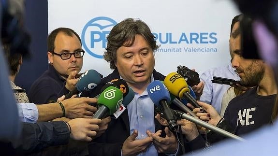 Luis Santamaría, portavoz de la gestora. 