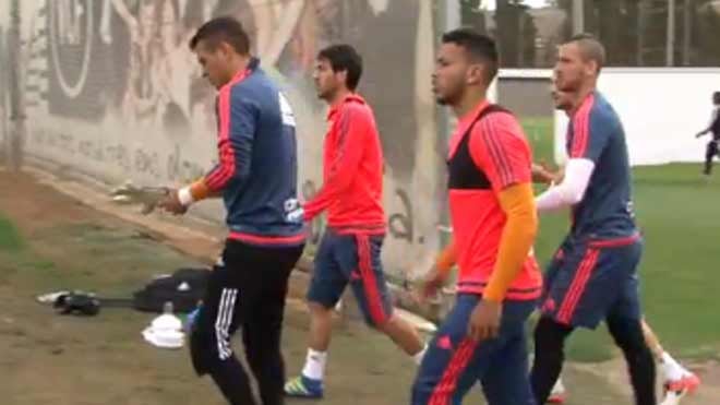 Las cervicales apartan a André del entrenamiento