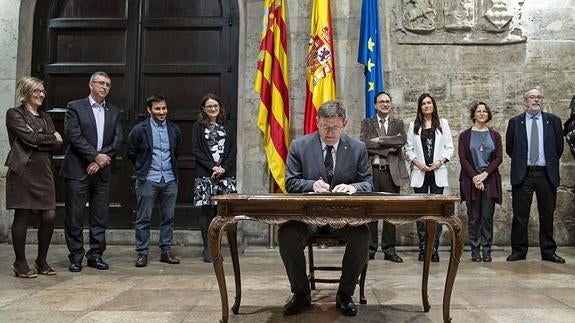 Firma del Código de Buenas Prácticas. 