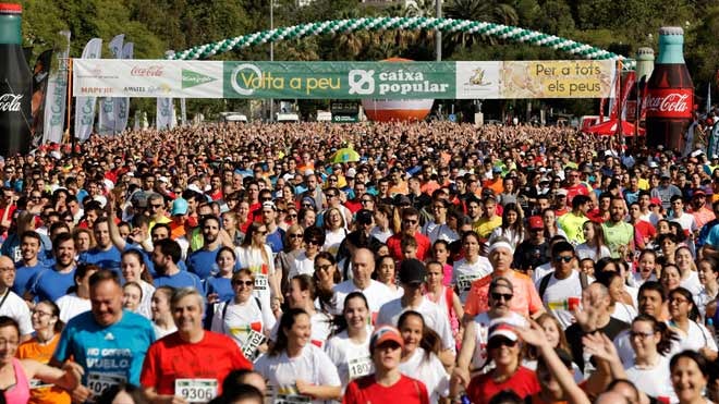 Fotos de la Volta a Peu a Valencia 2016