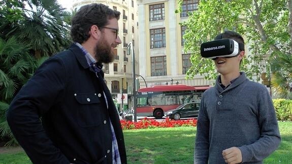 Realidad virtual a pie de calle en Valencia