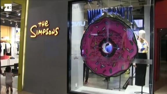 Abre la primera tienda dedicada a 'Los Simpson' en el mundo