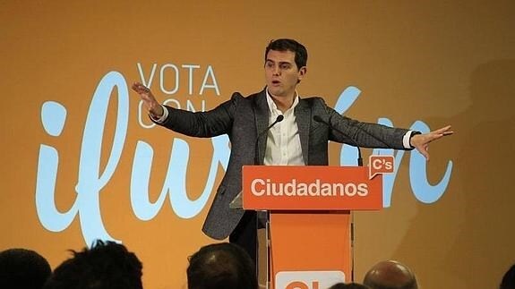 Ciudadanos desvelará el domingo en Valencia su eslogan e imagen para las elecciones del 26-J