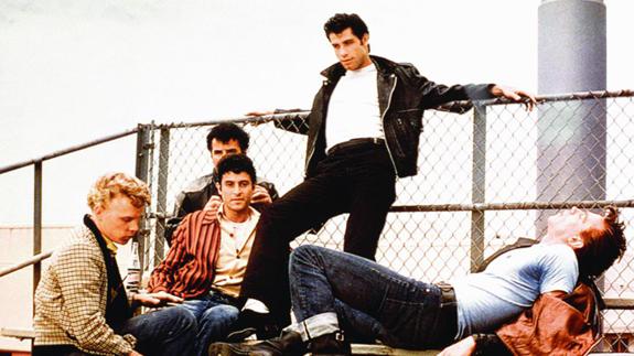 Escena de la película 'Grease', una de las protagonistas del cine-karaoke de la Gran Fira.