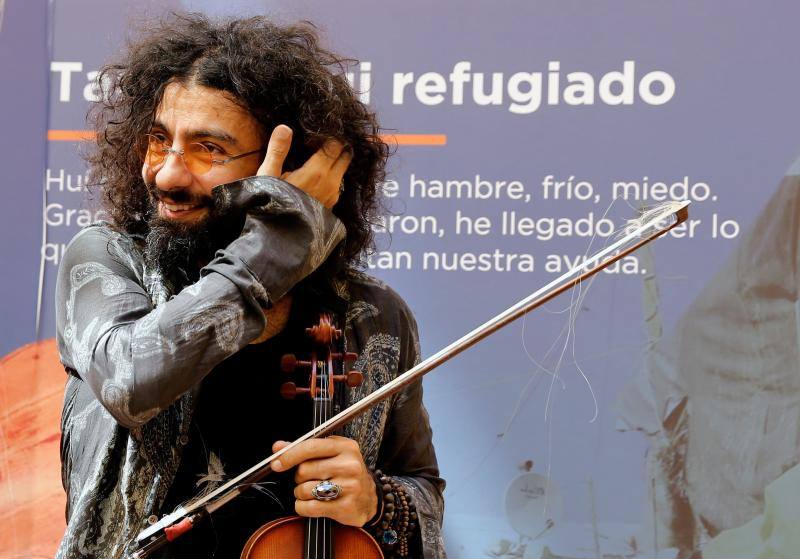 Ara Malikian actuará en Valencia en favor de los refugiados