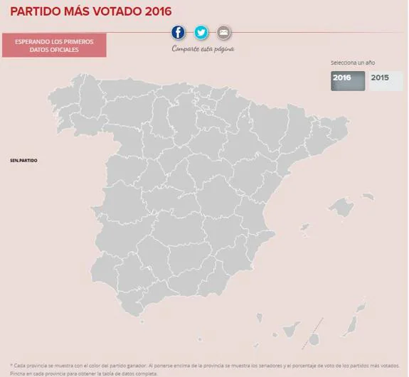 Elecciones 2016 | Resultados en Melilla del 26-J