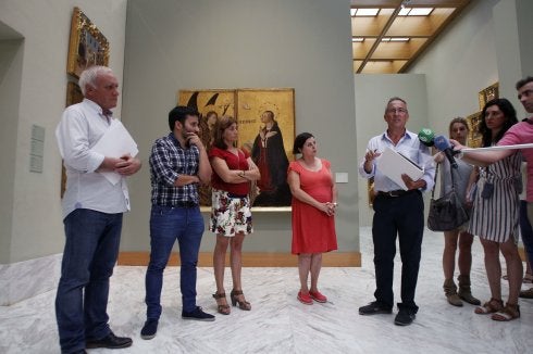 El exgerente del Museo de Bellas Artes, Antonio Bravo, en julio de 2015.