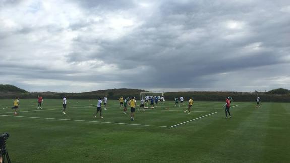 Entrenamiento de hoy.