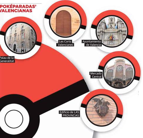 Pokémon Go en Valencia | Las 'poképaradas' de Valencia