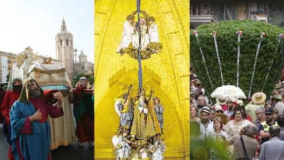 Celebraciones en Valencia, Elche y Bétera.