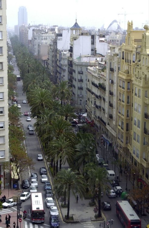 Reino de Valencia, donde está pendiente un carril bici. :: javier peiró