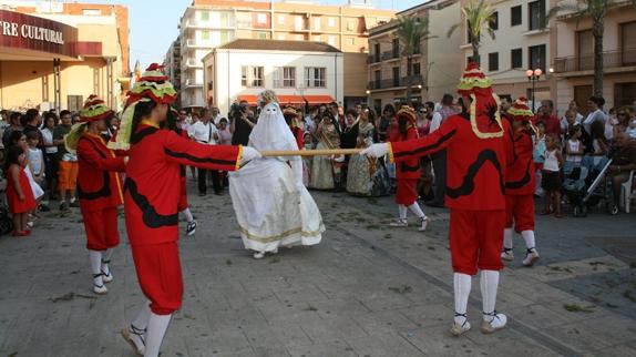 Celebración del Corpus Christi en Almàssera.