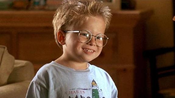 Jonathan Lipnicki  en su papel de hijo de Renée Zellweger en la película de 'Jerry Maguire'.