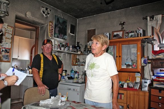 «Mi casa ya se quemó hace 16 años»