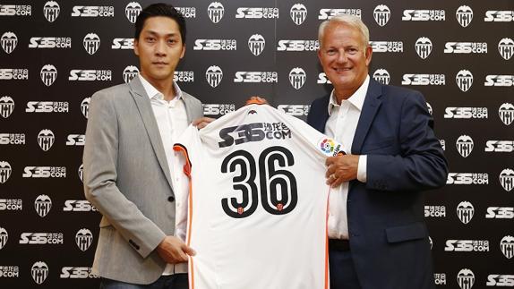 La casa de apuestas S36.com patrocinará al Valencia CF