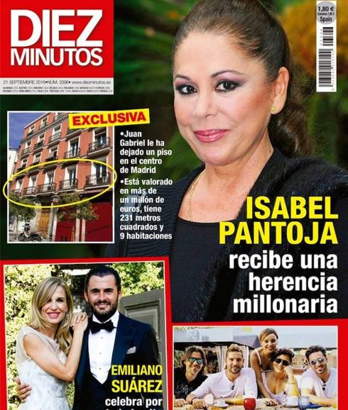 Isabel Pantoja recibe un piso de más de un millón de euros de la herencia de Juan Gabriel