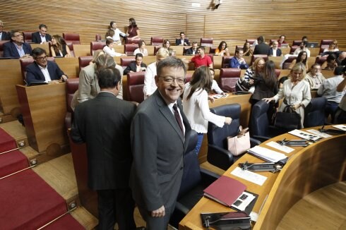 El presidente de la Generalitat, Ximo Puig. :: m. molines