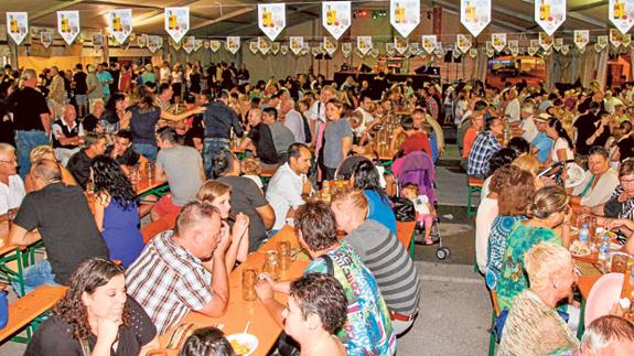 La cocina bávara más típica en la Oktoberfest