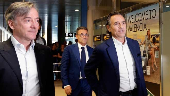 Prandelli ya está en Valencia