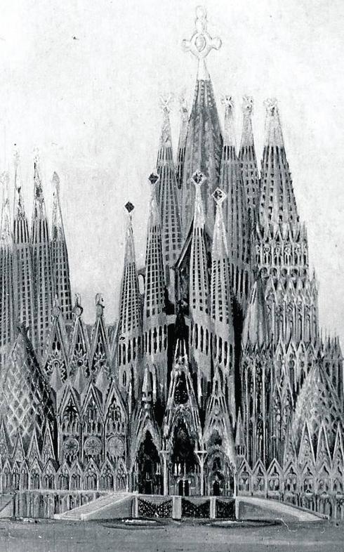 La Sagrada Familia...  ¿de Gaudí?
