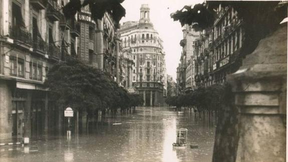 Así fue la riada de Valencia del 14 de octubre de 1957