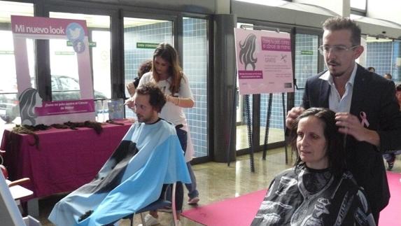 Recogen más de 3 kilos de pelo para hacer pelucas para mujeres con cáncer de mama