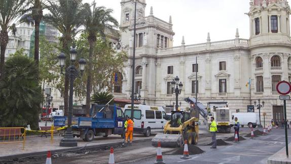 El Ayuntamiento de Valencia llega al último trimestre con casi la mitad de obras sin adjudicar