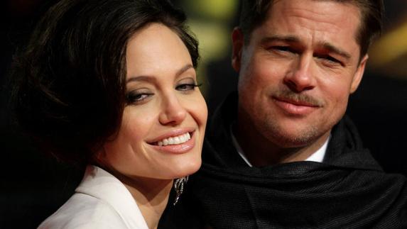 Angelina Jolie y Brad Pitt en una imagen de archivo.