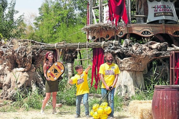El programa se grabó el pasado verano, con temperaturas por encima de cuarenta grados. :: r. c.