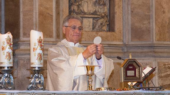 El sacerdote Vicente Ferrer. 