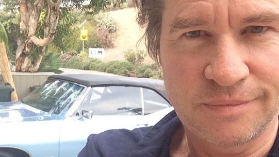 El actor Val Kilmer, en una imagen de archivo de sus redes sociales.