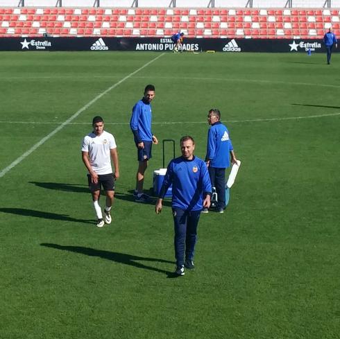 Bakkali se retira del entrenamiento. 