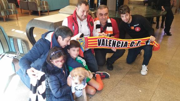 Hasta Toby confía en la victoria del Valencia CF