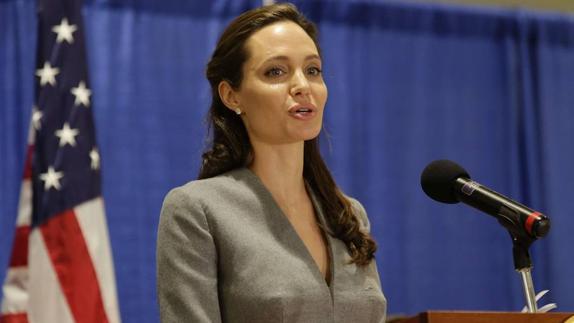 Foto de archivo de Angelina Jolie.