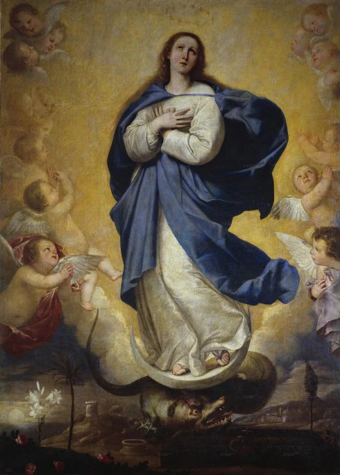 Representación de la Inmaculada Concepción, de José de Ribera. :: lp