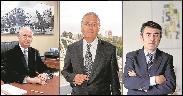 De izquiera a derecha, Javier López, Juan José Enriquez y Juan Manuel Pérez|  Irene Marsilla