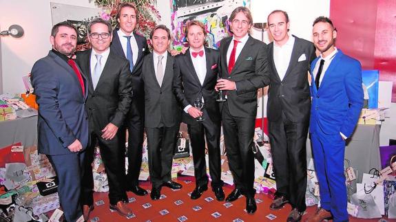 Jorge Alcocer, Pablo y Toni Jordán, Gonzalo Bayona, Pablo Escolá, Iván Martínez-Colomer, Álvaro Mocholí y Víctor García.