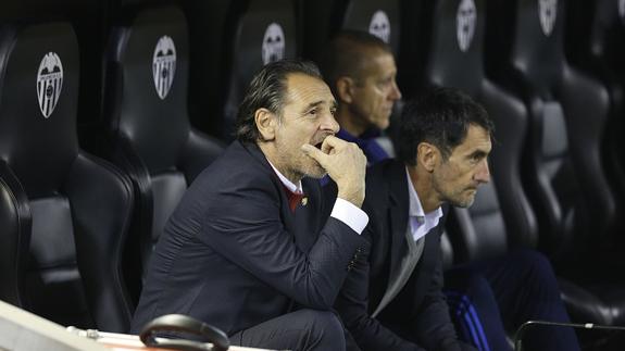 Valencia CF | Prandelli : «Estoy muy contento con Rodrigo y no me parece justo que se le haya pitado»