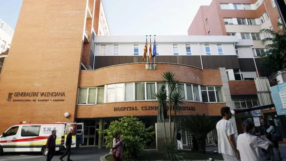El hospital Clínico de Valencia.