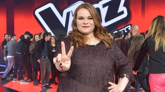 Irene Carucho, ganadora de 'La Voz'.